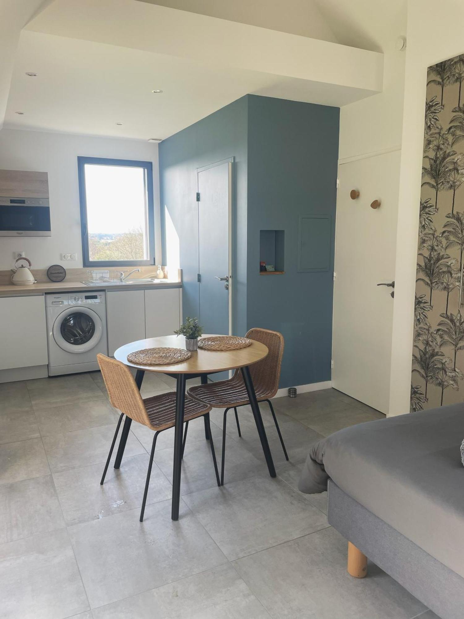 Studio Avec Terrasse Proche De La Mer Lancieux Exterior foto